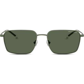 Armani Exchange AX2053S 612471 57 Solbriller Mænd Grøn - Matte Green - 57mm