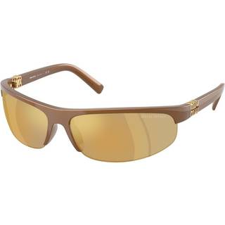 Miu Miu MUA02SF Asian Fit 16Y8G1 68 Solbriller Kvinder Brun - Metallic Rust Brown - 68mm
