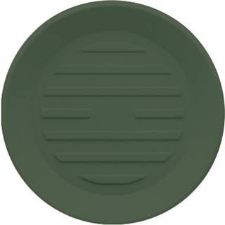 Crescent Garden Universal Round Saucer Circular Saucer til Potted Plants Olive (15-tommer Diameter)