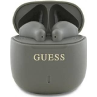Guess Printed Classic Logo TWS trådløse øretelefoner - Taupe