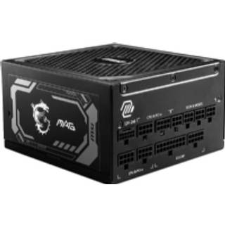 MSI MAG A1250GL PCIE5 - power supply - 1250 Watt Strømforsyning - 1250 Watt - 135 mm - ATX - 80 Plus Gold certified