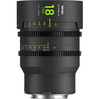 NiSi ATHENA PRIME 18mm T2.2 Cinema Lenses (without drop-in filter) G-mount