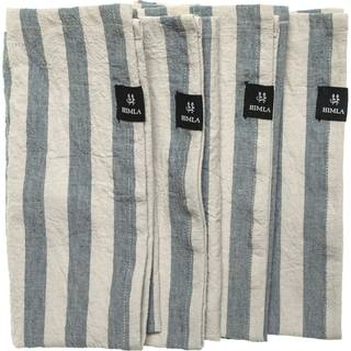 Himla Riviera stofserviet 45x45 cm 4-pak Azur