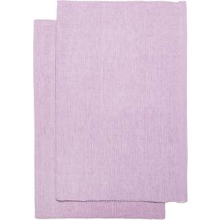 Himla Bistro Dækkeserviet 36x47 Cm 2-pak - Dækkeservietter & Coasters Bomuld Orchid - 1000142