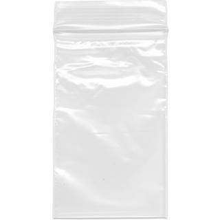 Plymor 2.5 """" X 4 """" (pakke med 500) 2 Mil lynl?s Reclosable plastikposer