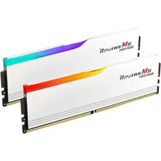 G.Skill Ripjaws M5 Neo RGB DDR5-6000 - 32GB - CL28 - Dual Channel (2 pcs) - AMD EXPO - Hvid med RGB