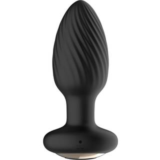 Funny Me 360 - vandtæt anal vibrator (sort)