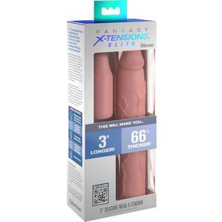 X-TENSION Elite 3 - justerbart penisovertræk (natur)