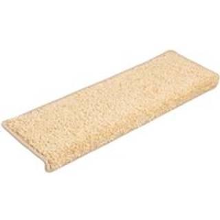 trappemåtter 20 stk. 65x21x4 cm cremefarvede rektangulære kanter