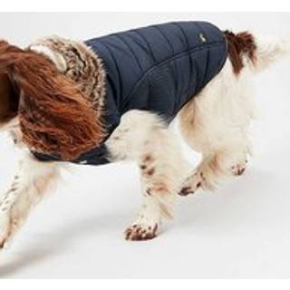 Joules Joules Blue Cherington Padded Quilted Dog Coat