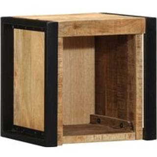 sengeskab 40x35x40 cm massivt ru mangotræ