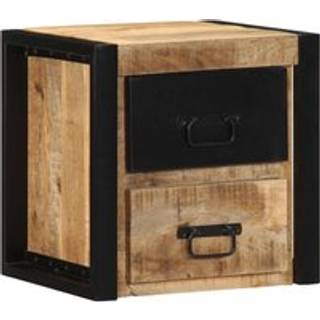 Sengeskab 40X35X40 Cm Massivt Ru Mangotræ - 1 / Massivt mangotræ