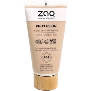 Zao Ansigt Foundation Pro'fusion Fluid Foundation 854 Natural Medium 30 ml (6.833,00 kr / 1 l) - 30 ml