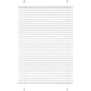 Plisségardin Hvid 90x150 cm Stofbredde 89,4 cm Polyester