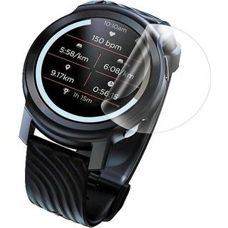Moto Watch 100 Skærmbeskyttelse 34mm - HD Tynd Beskyttelsesfilm i Blød Plast
