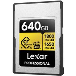 LEXAR CFEXPRESS 640GB TYPE-A R1800/W1650