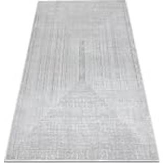 Tæppe BALANCE 8788 grå - Geometrisk, strukturelt, glamour 240x330 cm