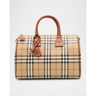 Burberry Burberry Check Medium tote bag - brown - One Size