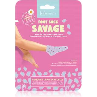IDC Institute Foot Sock Savage Eksfolierende maske til benene 1 stk. - 1 stk.