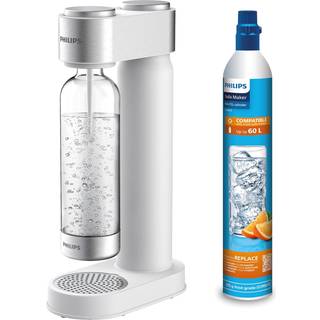 Philips GoZero sodavandsmaskine hvid inkl. CO2-flaske