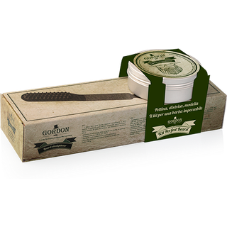 Gordon Duo Pack Beard Straightener & Leave-in Beard Conditioner (1 sæt)