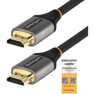 STARTECH Up Angle HDMI 2.0 Adapter Male to Female Vertical 90-Degree Angled HDMI Port Saver/Extension 4K 60Hz