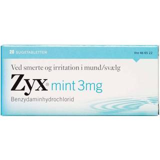 Zyx Mint - 20 sugetabletter