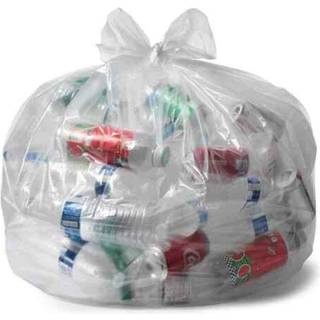 Aluf Plastics 45 Gallon 2,0 MIL klare affaldsskke - 40"""" x 46"""" - Pakke med 50 - Til entreprenr Industriel Sundhedspleje & Kommunal