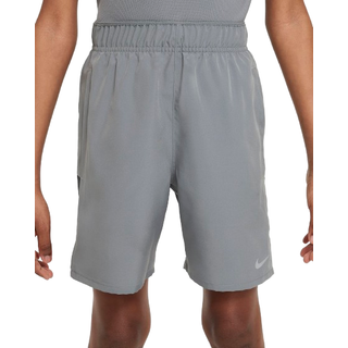 Nike Dri-FIT Challenger-løbeshorts til større børn (drenge) - grå - S