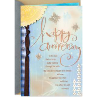 Hallmark -jubil?umskort til mand eller k?reste (mand jeg elsker)