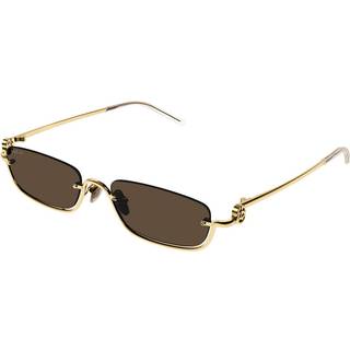 Gucci GG1278S 001 55 Solbriller Mænd Guld - Gold - 55mm