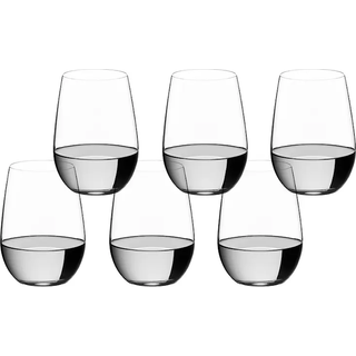 O Wine Tumbler Riesling/Zinfandel vinglas 6-pak 20 års jubilæum