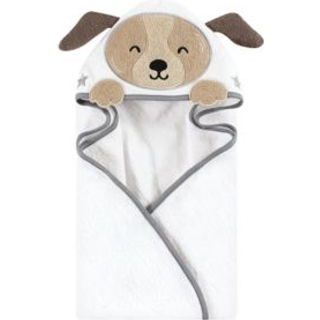 Hudson baby unisex baby bomuld dyr ansigt h?tte h?ndkl?der astronaut hund en st?rrelse