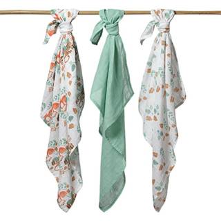 BabyOno Super Soft Mint stofbleer 70x70 cm Mint 3 stk. - 3 stk.