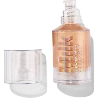 Milk Makeup - Hydro Grip + Glow Primer - Base Med Reflekterende Perler - Hydro Grip Glow Primer - For Women - Gul##Gennemsigtig