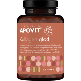 APOVIT Kollagen Glød Kosttilskud 100 stk