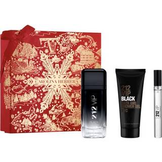 Carolina Herrera 212 Vip Men Black Gave sæt