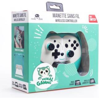 Trade Invaders Wireless Controller Pandy for Switch with paddles - Green - Wireless Controller - Nintendo Switch