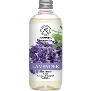 Lavendel Reed Diffuser Refill 17 Fl Oz - 500ml - Lavanda Refill - Garderobeopfrisker - Duftolie til hjemmet - Luftfrisker - Aromaterapi - Essenti