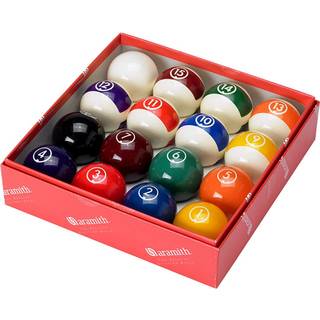Aramith Continental 2 1/4 """" Billiard Regulation Pool Ball Set/16 Balls