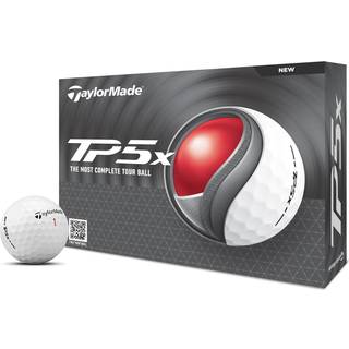 TaylorMade TP5x White Standard Golfbolde