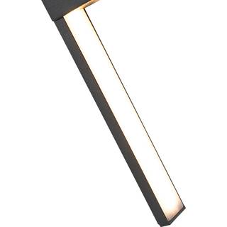 Moderne udendørs væglampe sort incl. LED IP54 - Jamal