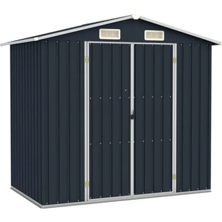 haveskur 205x129x183 cm galvaniseret stål grøn