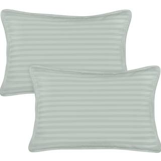 Utopia Bedding Toddler Pillow (lysegr? 2 pakke) 13x18 puder til sovende bl?d og ?ndbar bomuldsblanding Shell Small Kids Pillow Perfekt til sm?b?r