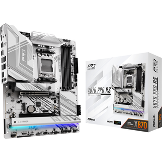 ASRock X870 PRO RS Bundkort - AMD X870 - AMD AM5 socket - DDR5 RAM - ATX