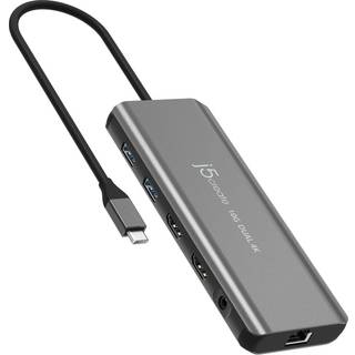 J5 Create USB-C Dual 4K HDMI 10GBPS Mini Dock