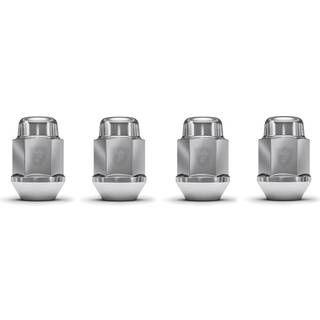 White Knight 1709S-4 Chrome M14x1.50 Bulge Acorn Lug Nut 4 Pack