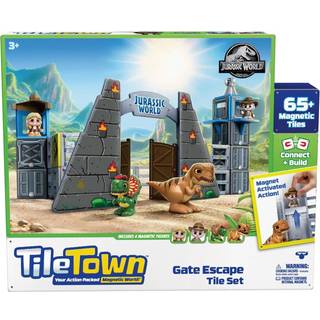 Tile Town Jurassic World Magnetsæt 66 Brikker