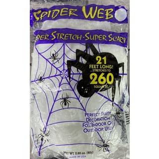 Sjov verden Super Stretch Creepy Spider Web