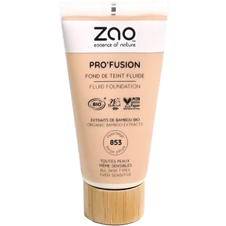 Zao Ansigt FoundationPro'fusion Fluid Foundation 853 Petal Beige 30 ml (6.833,00 kr / 1 l) - 30 ml